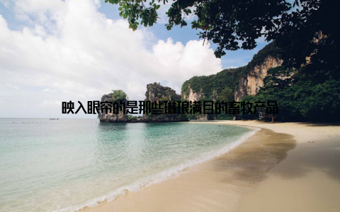 映入眼帘的是那些琳琅满目的畜牧产品
