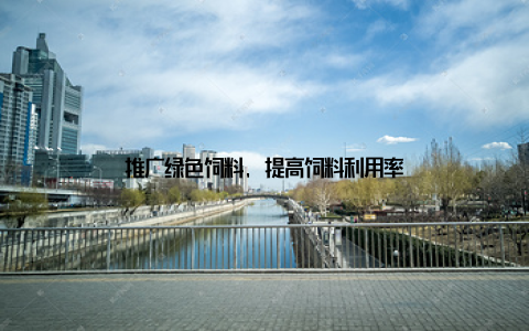 推广绿色饲料, 提高饲料利用率