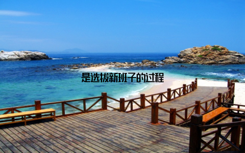 是选拔新班子的过程