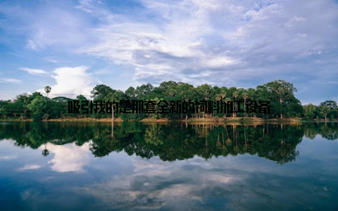 吸引我的是那套全新的饲料加工设备