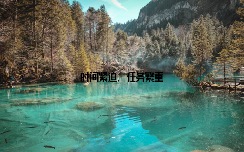 时间紧迫, 任务繁重